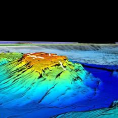 View of Eratosthenes Seamount from the northeast