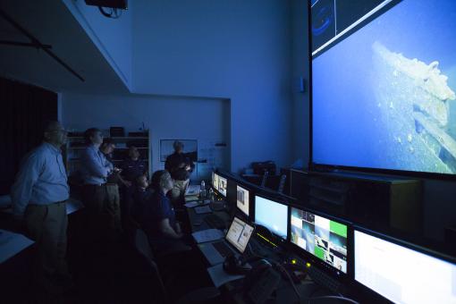 Control room at ISC