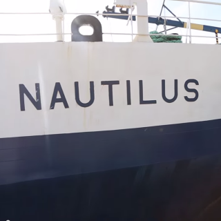 Bow of E/V Nautilus