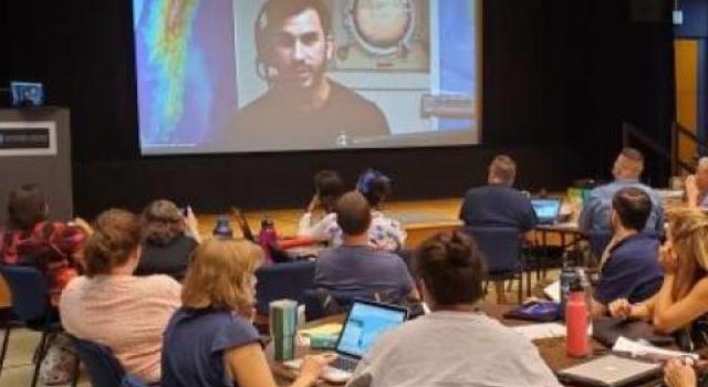 Free one-on-one live video Q&A broadcasts with the Corps of Exploration to learn more about life onboard the ship and the latest discoveries on Earth. Scheduled 7 days a week to meet your needs.