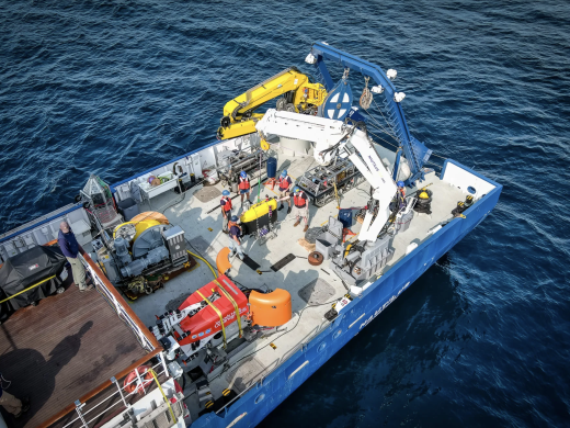 This goal is motivated not only by the vast extent of the ocean that remains unexplored, but also by the new class of smaller oceanographic vessels that will require remote and autonomous operations to achieve their full potential.