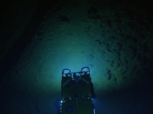 ROV Hercules seen from above