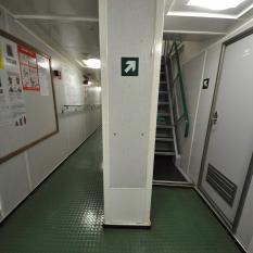 Passageway & Stairs to the Upper Deck