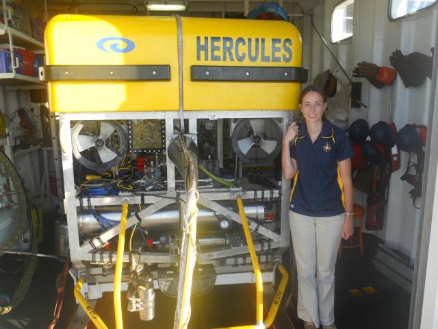 Hercules ROV and Susie, Educator at Sea