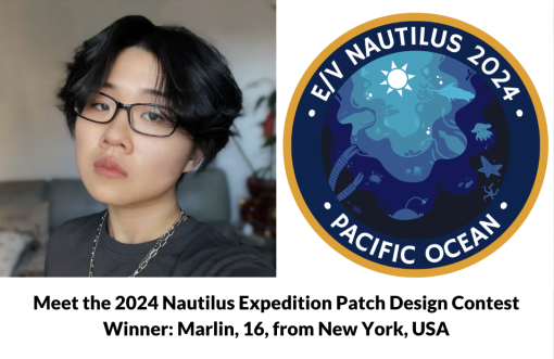 Meet the 2024 Nautilus Expedition Patch Design Contest Winner:  Marlin, 16, from New York, USA